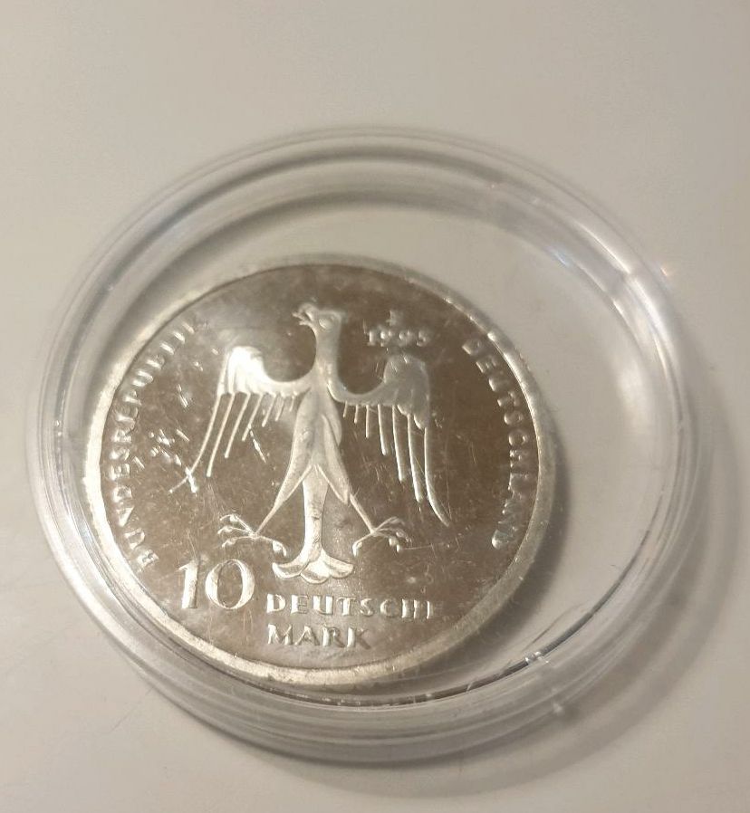 10 Deutsche mark Heinrich der löwe Silber in Dietenhofen