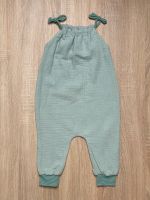 Baby Jumper Jumpsuit Gr. 92 Musselin hellmint mint Neu Handmade Hessen - Mörfelden-Walldorf Vorschau