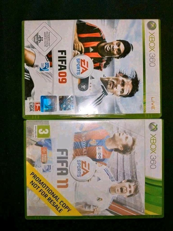 Xbox  360 Sega Arcade, FIFA 9, 11, 12 & 13 in Stuttgart