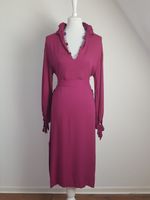 Hycke Midi Kleid in magenta Sommerkleid mit Beinschlitz S M 38 Kreis Pinneberg - Rellingen Vorschau