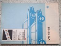 Ersatzteilkatalog VW 411/412 , Typ 4 , Ausgabe 1988 , sehr gut Nordrhein-Westfalen - Alsdorf Vorschau