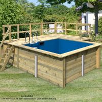 Trend Holzpool Set Rechteck 3,20 x 3,50 x 1,24 m Nordrhein-Westfalen - Solingen Vorschau