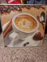 Puzzle-Bilder Kaffee in stabilem Rahmen Ikea silber, Stückpr Berlin - Steglitz Vorschau