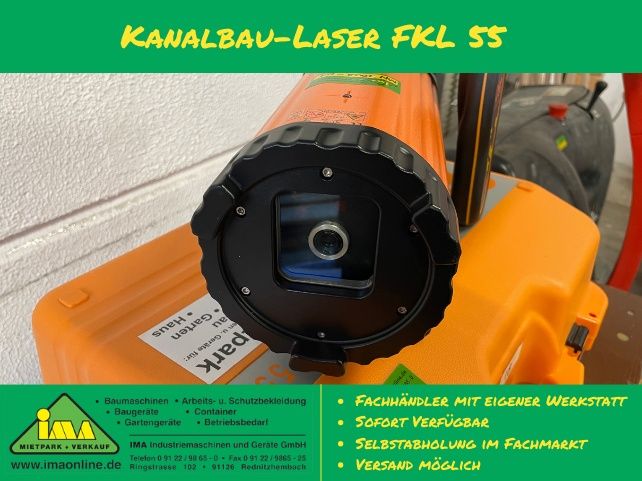 Geo Fennel Kanalbaulaser FKL 55 Laser Kanal FKL55 Zaunbau Gala in Rednitzhembach