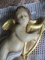 Alter antiker Engel aus Holz - massiv - 40 cm lang Nordrhein-Westfalen - Mettmann Vorschau