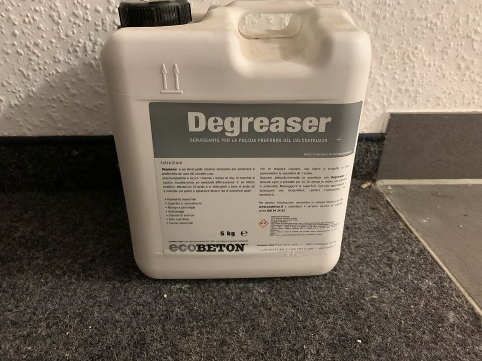 17x Degreaser ecobeton 5kg Betonreiniger in Düsseldorf