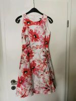 Blumen / Kleid / rot weiß mit Tüll Sachsen - Lichtenau Vorschau