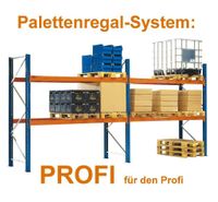 Palettenregal - Hochregal System PROFI - NEU - Schwerlastregal Niedersachsen - Wilhelmshaven Vorschau