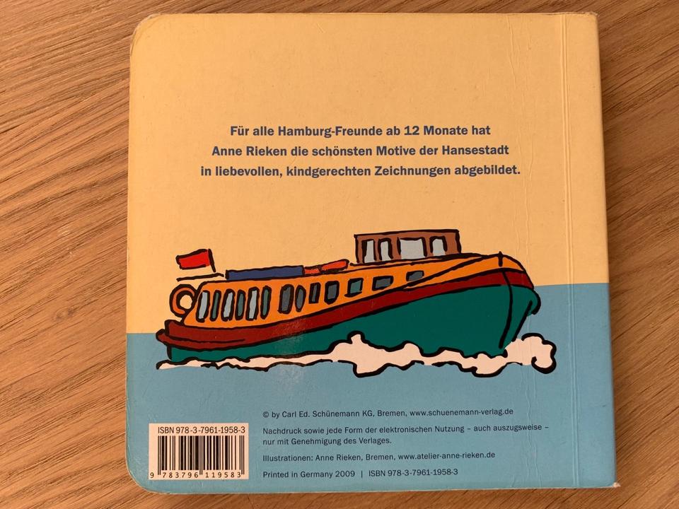 Mein erstes Hamburg-Buch Pappbilderbuch Anne Rieken Kinderbuch in Hamburg