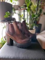 High Heels Stiefeletten  41  Braun NEU Niedersachsen - Wolfsburg Vorschau