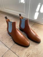 Scarosso Leder Chelseaboots Größe 43 Hessen - Ahnatal Vorschau