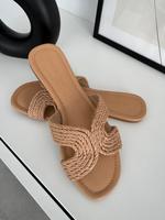 Sandalen beige Stroh 37 Nordrhein-Westfalen - Paderborn Vorschau