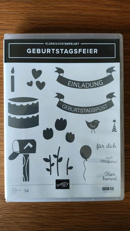 Geburtstagsfeier Stampin up NEU Stempel Versand ist inkl. in Kerpen