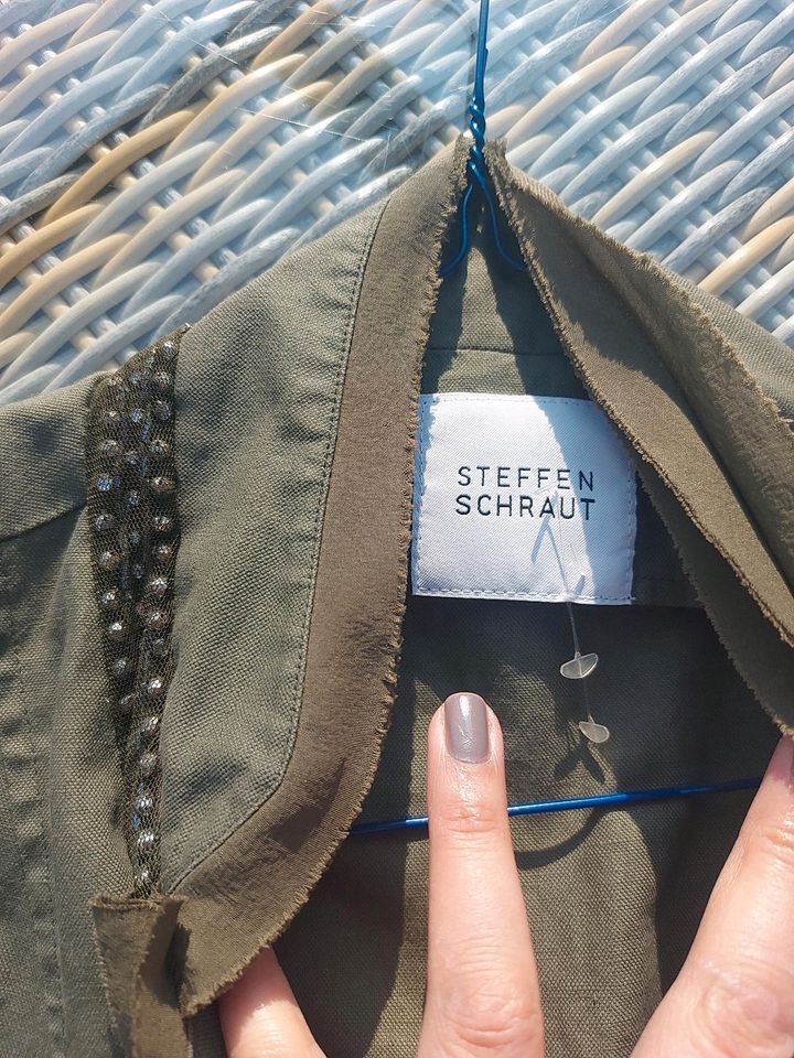 Steffen Schraut Blazer Leinen Khaki edel NEU in Manching