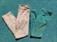 Benetton Cordhosen Hose Gr 32/34 (xs) beige und grün Nordrhein-Westfalen - Troisdorf Vorschau