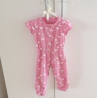 *TOP* Jakoo Gr. 80/86 Overall Jumpsuit rosa mit Herzchen Bayern - Friedberg Vorschau