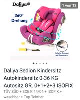 Auto Kindersitz mit ISOFIX 0-36kg Niedersachsen - Nienstädt Vorschau