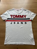 Weißes Tommy Jeans Tshirt Gr. S Köln - Nippes Vorschau