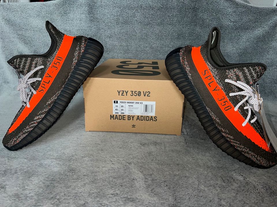 adidas Yeezy 350 V2 Carbon Beluga | EU 45 1/3 | Neu & ungetragen in Harsewinkel