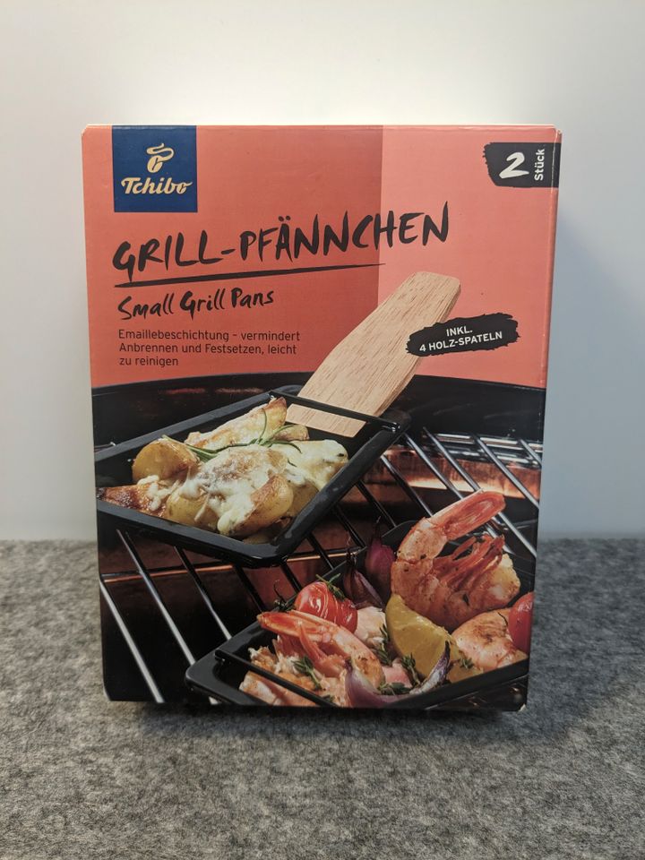 Tchibo Grill-Pfännchen in Originalverpackung ungeöffnet in Hannover