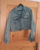 Jeansjacke mit Perlen zB für Hochzeit  XXL 40/42 Niedersachsen - Marschacht Vorschau