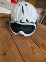 Kinder Ski Helm Mädchen 50-54cm mit Brille Sachsen-Anhalt - Magdeburg Vorschau