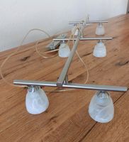 Lampe, Hängelampe Edelstahl/ Glas Bayern - Rosenheim Vorschau