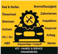 KFZ Reparaturen Service Inspektion Bremsen Auspuff Brandenburg - Oranienburg Vorschau