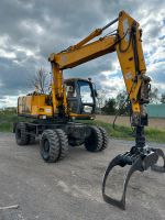 JCB Bagger 16t JS130w Mobilbagger inkl. Greifer Radbagger Verstellausleger Sachsen - Löbau Vorschau