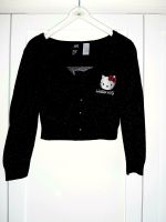 Bolero Jacke Strickjacke Hello Kitty Schwarz Glitzer 140 Mecklenburg-Vorpommern - Wismar Vorschau