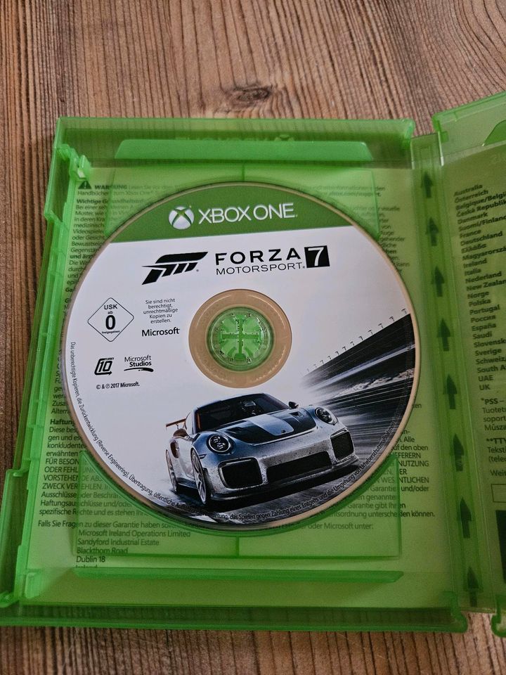 Forza Motorsport 7 für Xbox One in Quedlinburg-Rieder