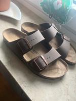 Birkenstock 41 Neu, ungetragen (Hellbraun) München - Maxvorstadt Vorschau