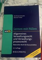 Allgemeines Verwaltungsrecht von Winfried Schwabe Nordrhein-Westfalen - Leverkusen Vorschau