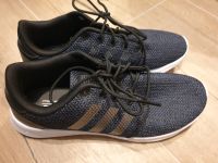 adidas QT racer halbschuh sneaker 39 1/3 schwarz dunkelgrau Bayern - Mühldorf a.Inn Vorschau