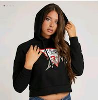 Guess Hoodie schwarz Gr. M mit Print und Swarowsky NEU Bayern - Furth im Wald Vorschau