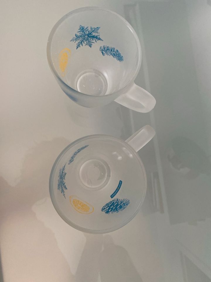 Milchglas Tassen für Glühwein in Dortmund