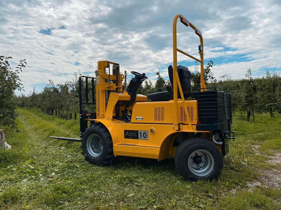 ⭐ JETZT NEU ⭐ GELÄNDESTAPLER EUROTRAC Agri 10 ► Hubkraft 1200 kg  Hubhöhe 180 cm ◄ Garantie - Ratenzahlung Finanzierung Privat Gewerbe - Gabelstapler Geländefahrzeug geländefähig Breitreifen in Heemsen