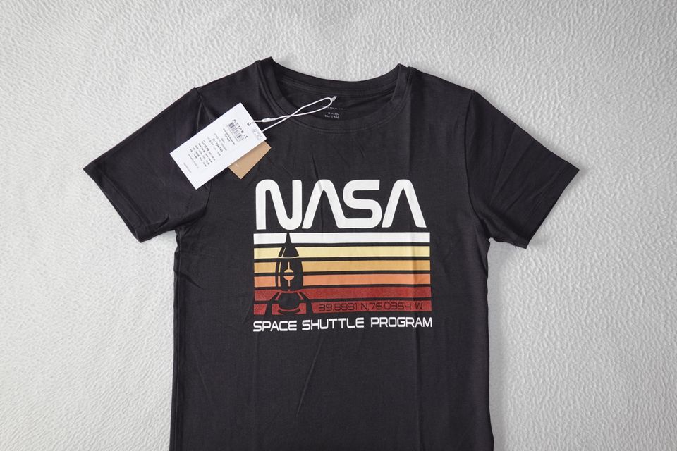 !!! NEU !!! Gr. 134/140 name it NASA T-Shirt Astronaut schwarz in Rostock