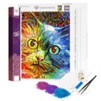 Abstrakte Katze - Diamond Painting - Diamondoo Brandenburg - Ludwigsfelde Vorschau