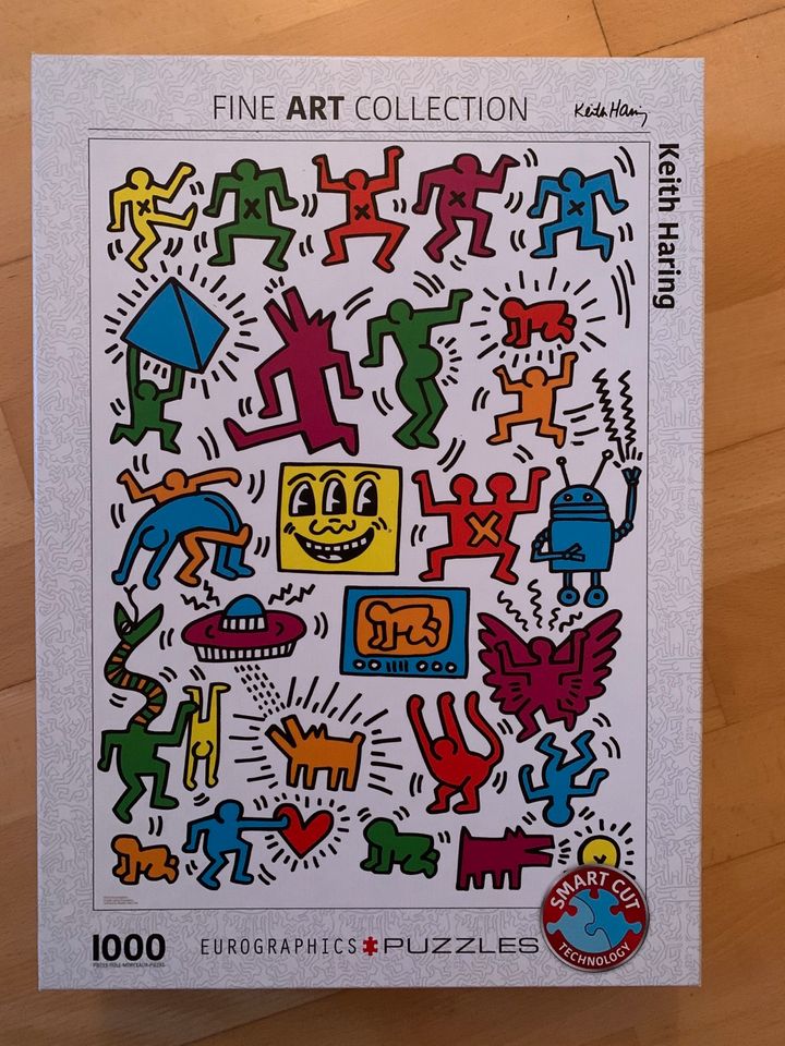Keith Haring Puzzle | 1.000 Teile | unbenutzt | Pop Art in Ismaning