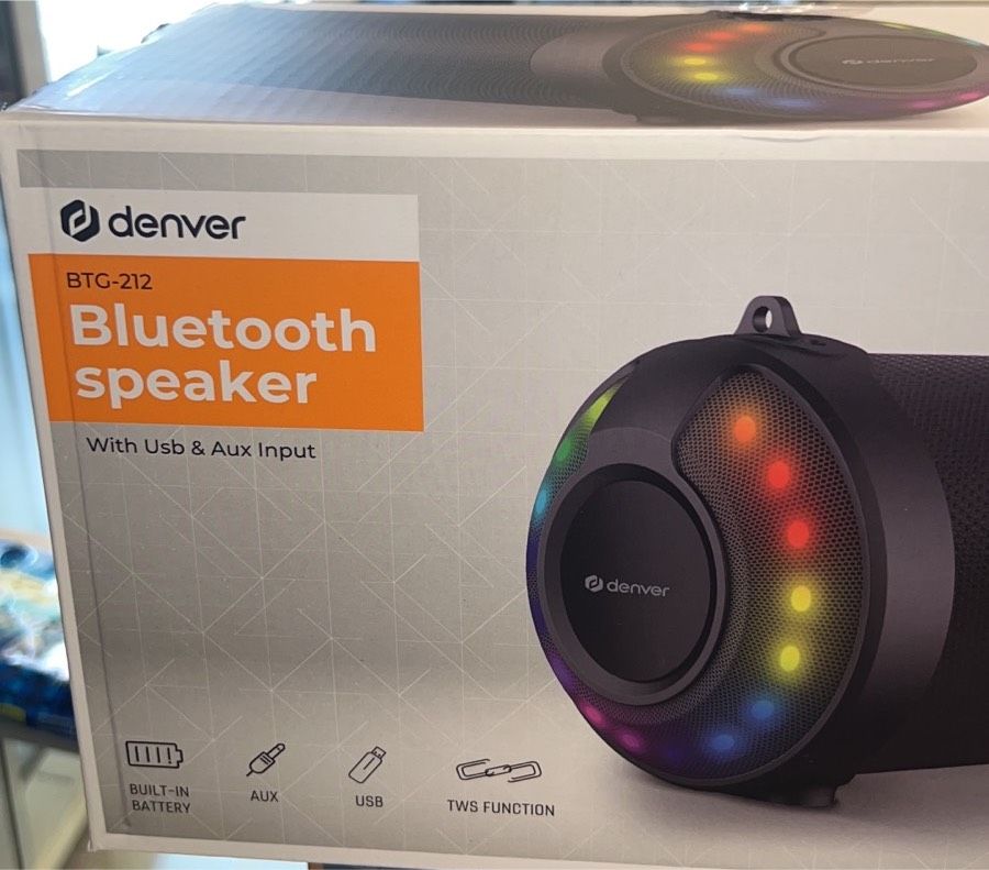 Denver❤️Bluetooth Lautsprecher❤️Speaker❤️Box❤️NEU❤️LED‼️ in Magdeburg