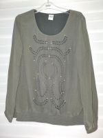 Vero Moda Bluse Shirt grau Perlen Gr.L Top Zustand Baden-Württemberg - Engelsbrand Vorschau