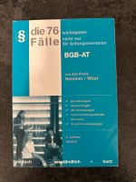 Die Fälle BGB AT, BGB AT Einführung in das Recht Rainer Wörlen Frankfurt am Main - Bornheim Vorschau