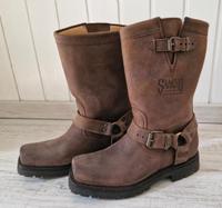 Sancho Bikerboots Engineer III Braun Cowboystiefel Gr. 39 Bayern - Buchloe Vorschau