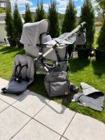 Bugaboo Fox Kinderwagen 2 in 1 (grau, mit viel Zubehör) München - Moosach Vorschau