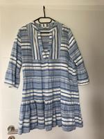 Only blau weis Kleid 3/4 Arm Größe 36 S 100% Baumwolle Nordrhein-Westfalen - Nottuln Vorschau