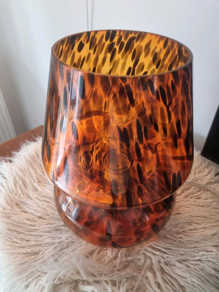 Lampe Glas Leopard in Timmendorfer Strand 