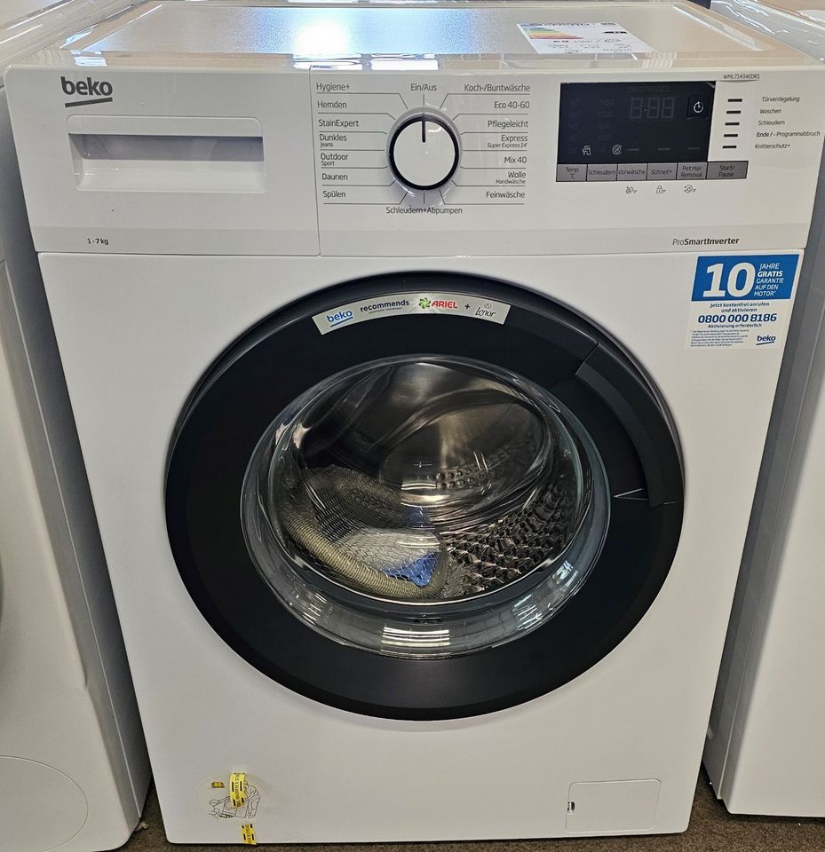 Waschmaschine Beko WML71434EDR1 Waschautomat 7kg in Fischbach