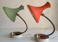2 kleine Tischlampen Louis Kalff Style, 1950er/60er Berlin - Neukölln Vorschau