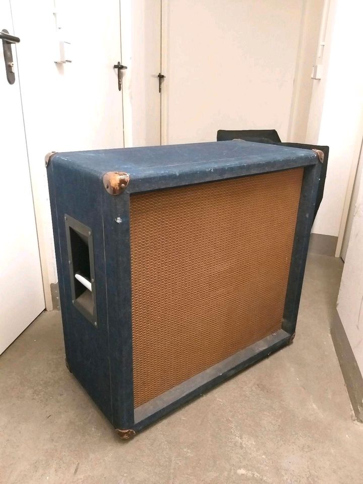 Vintage 1975 Orange Jimmy Bean 4x12 Amp Box ULTRA SELTEN in Köln